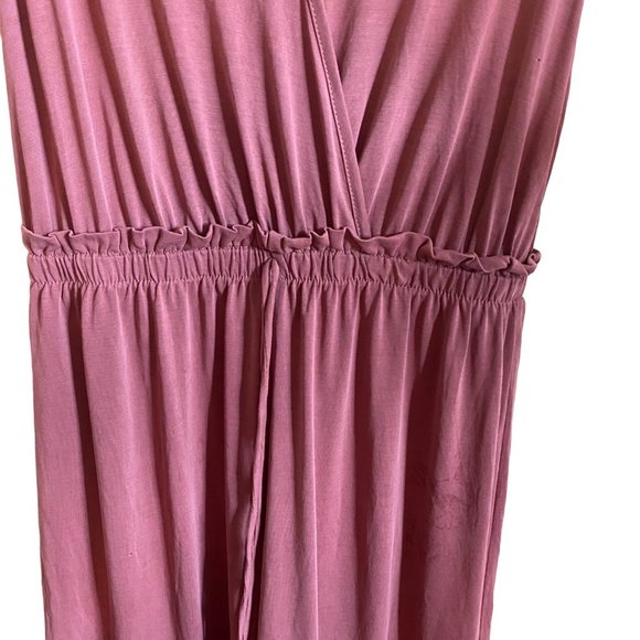 Sienna Sky tank jumpsuit rose in color cropped size M - Picture 4 of 7